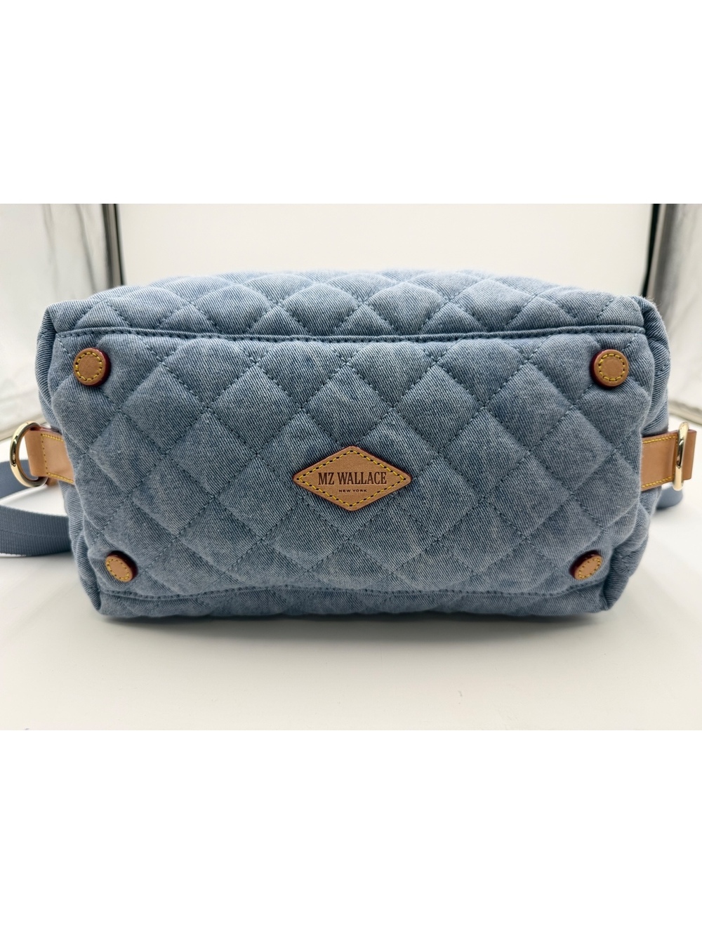 MZ Wallace True Light Denim Small Sutton Deluxe - Picture 6 of 9